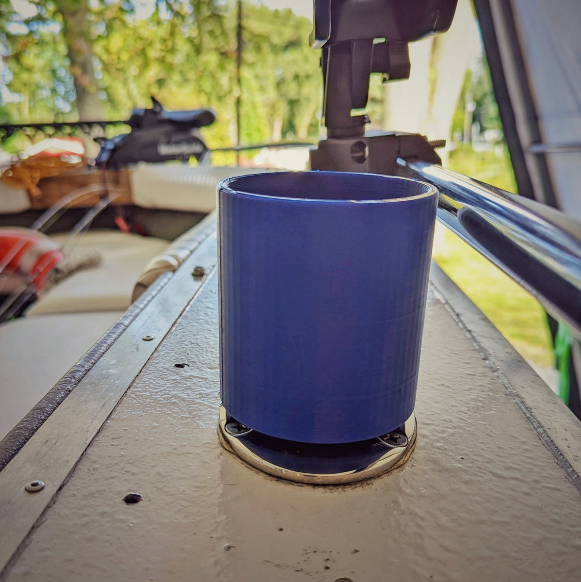 Custom Track Mounted Cup Holders