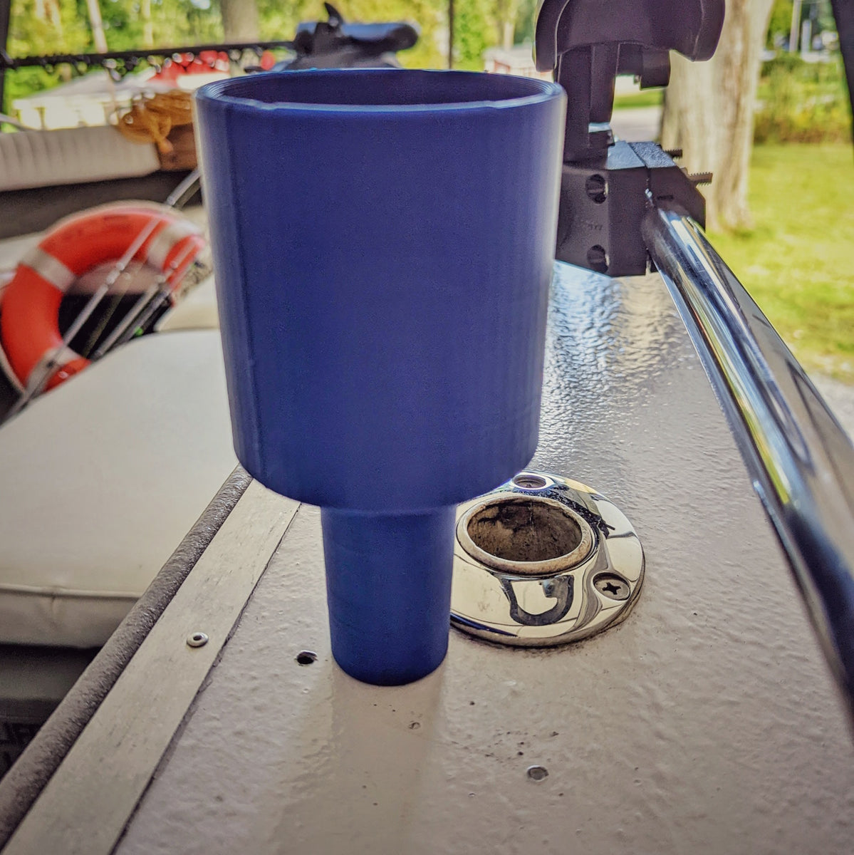 fishing rod drink holder Brocraft Double Bank with Holder /Ground Adjustable Swivel Rod Holder/Double Bank Rod Holder with Cup Holder : Sports & Outdoors as it can be assembled and disassembled in seconds Rod Holder Cup Holder Combo